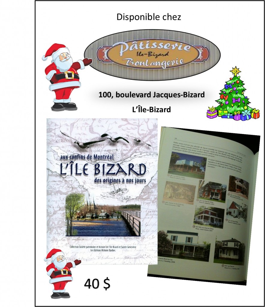 Livre chez Pâtissserie de l'île - Noël