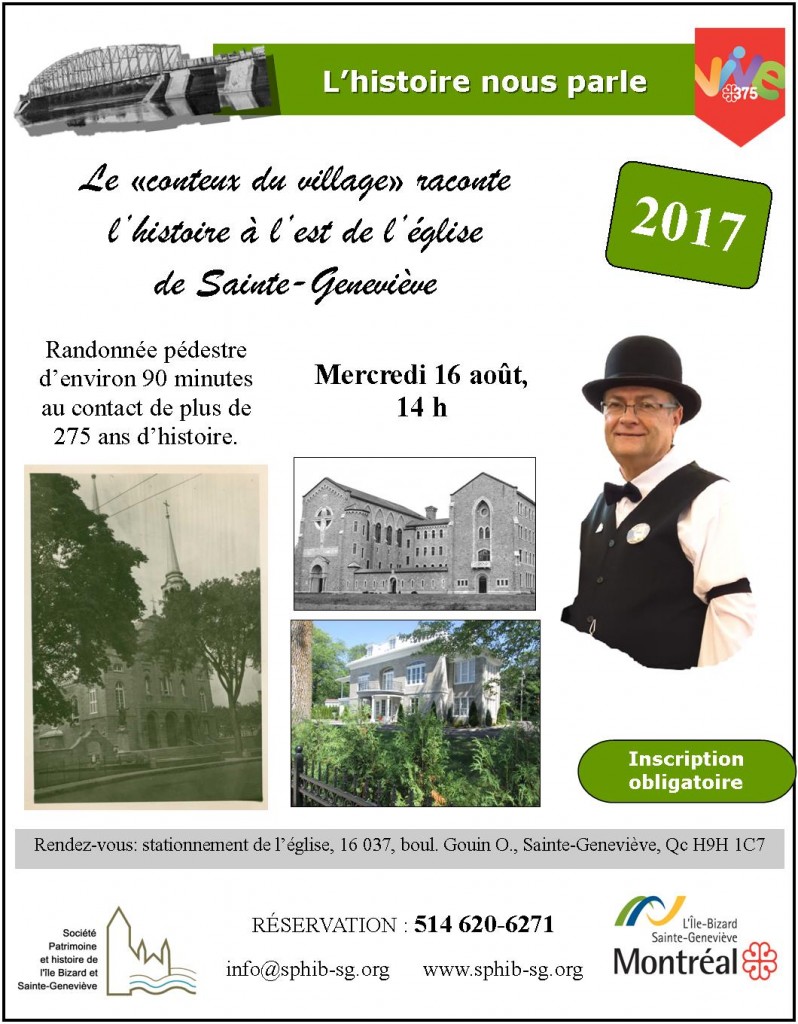 Visite village Ste-Geneviève août 2017 8.5 X 11